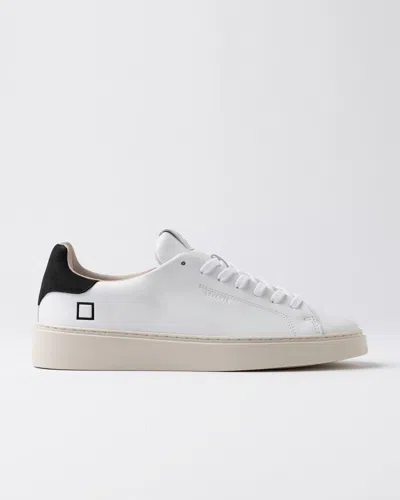 Date Sneakers Man  M431-lv-ca-wb Lever Calf White Black In Multi
