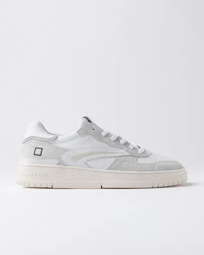 DATE SNEAKERS MAN DATE M431-TP-BA-WH TOURNAMENT PURE WHITE