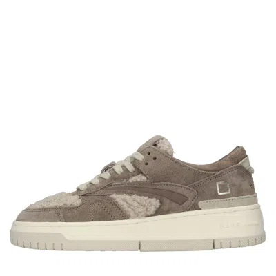 Date D.a.t.e. Sneakers In Marrone Scuri