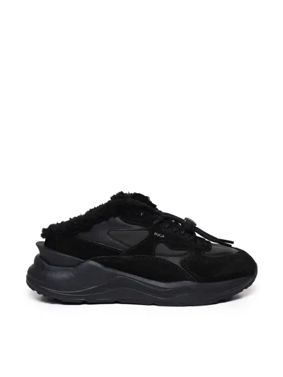 Date Sneakers Sabot In Black