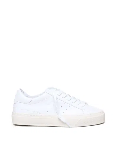 Date Sneakers Sonica In Leather In White