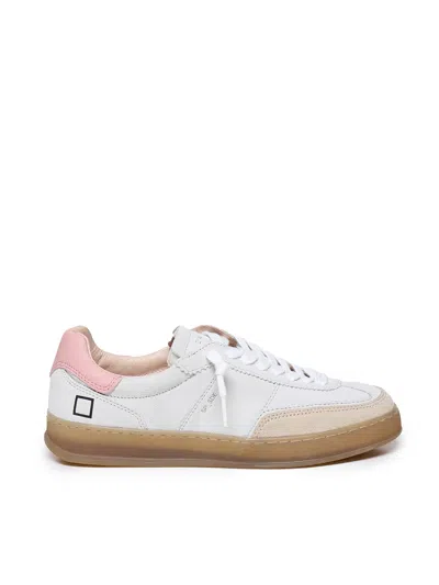 Date Sneakers Sporty Colored In Bianco