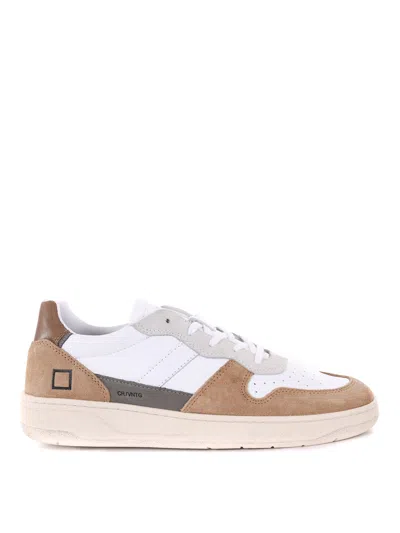 DATE SNEAKERS UOMO D.A.T.E.  LEATHER AND SUEDE