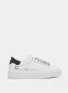 Date D.a.t.e. Sfera Stripe Sneakers In White