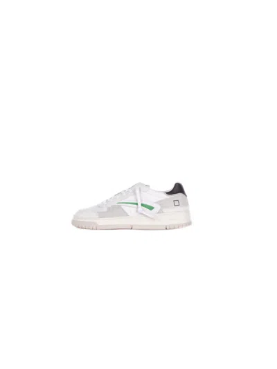 Date Sneakers White In Bianco Bianco