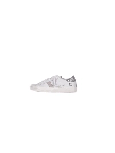 Date Sneakers White In Bianco Bianco