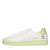 Date D. A.t. E. Woman Sneakers White Size 6.5 Leather In White