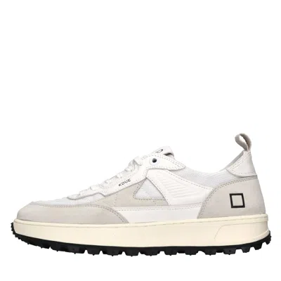 Date D.a.t.e. Sneakers White In Bianco Neutri