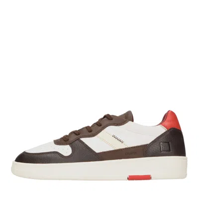 Date D.a.t.e. Sneakers White In Bianco Neutri