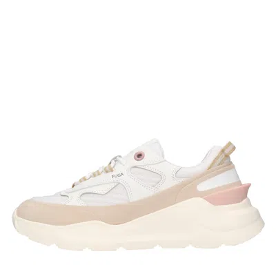Date D.a.t.e. Sneakers White In Bianco Neutri