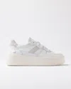Date Sneakers Woman  W431-cp-vc-wh Court Platform White In White