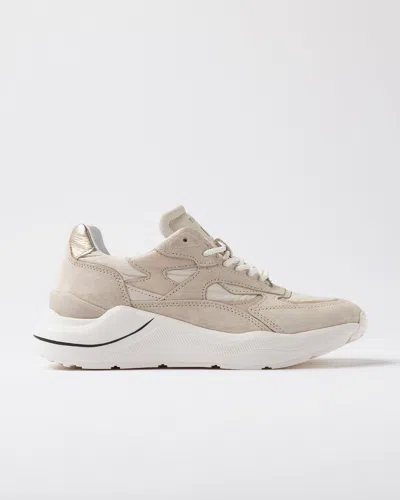 Date Sneakers Woman  W431-fg-sh-bi Escape Shiny Beige In Multi