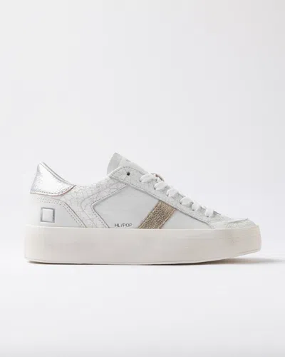 Date Sneakers Woman  W431-hf-po-tl Hill Half Pop White Laminated