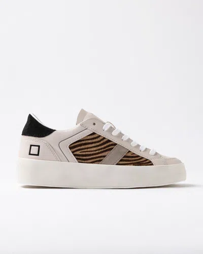 Date Sneakers Woman  W431-hf-po-zb Hill Half Pop Zebra In Animal Print