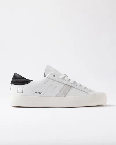 Date Sneakers Woman  W431-hl-ca-wb Hill Low Calf White Black