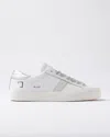 Date Sneakers Woman  W431-hl-ca-ws Hill Low Calf White Silver In White