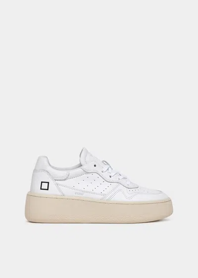 Date Sneakers Woman  W997-st-ca-wb - Step Calf White Black
