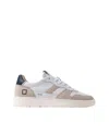 Date Snekers Court 2.0 Basic White-blue In Neutral