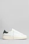 Date D.a.t.e. Sonica Calf White Grey Sneakers In White