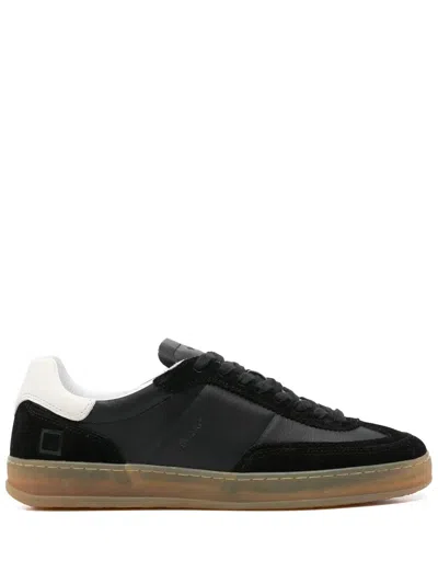Date D.a.t.e. Sporty Mono Shoes In Black