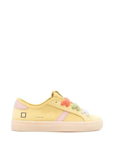 Date Tender Sneakers In Yellow