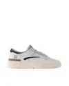 Date Torneo Colored White-blue Sneaker In Gray