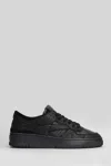Date Torneo Nz Sneakers In Black Suede And Leather In Black