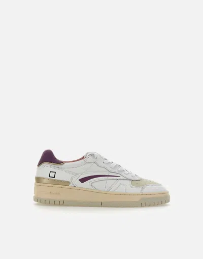 Date D.a.t.e. Torneo Pure Calf White Sneakers