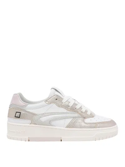 Date D.a.t.e Torneo Pure Laminated Sneakers In White