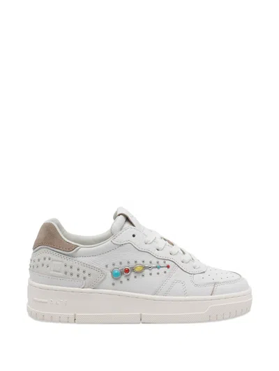 Date Torneo Studs Sneakers In White