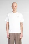 Date Torneo T-shirt In White Cotton In White