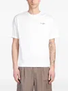 Date Torneo T-shirt In White Cotton In White