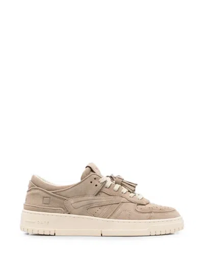 Date Torneo Tassel-detail Sneakers In Neutral