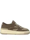 Date Torneo Teddy Suede-detail Sneakers In Green