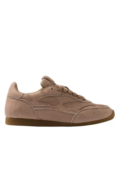 Date W431-fl-sn-md  Women's Suede Brown