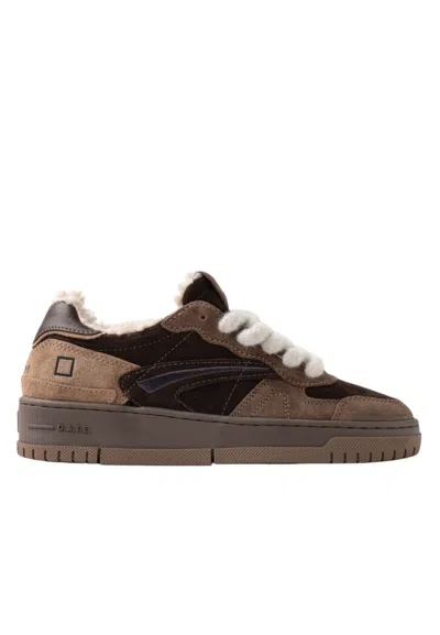 Date W431-tp-mn-ch  Women's Suede Brown