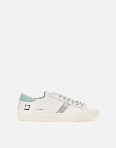 Date D.a.t.e. Hillow Vintage White Leather Sneakers