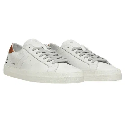 Date White Leather Sneaker