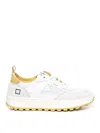 DATE WHITE YELLOW SNEAKERS