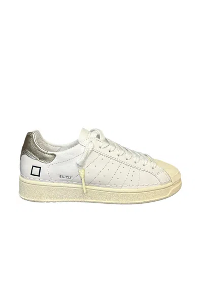 Date Woman D.a.t.e. Base Calf White-platinum