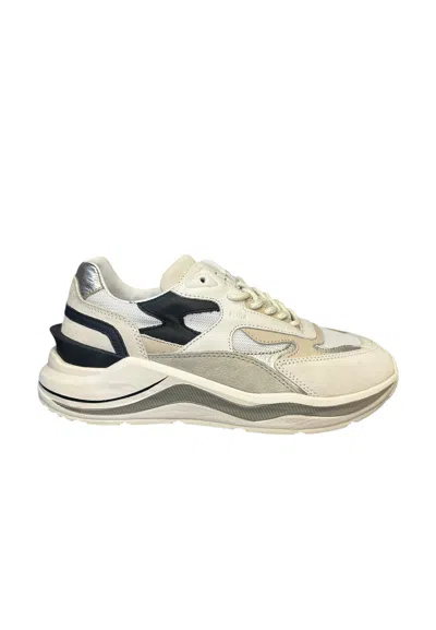 Date Woman D.a.t.e. Fuga Dragon White-silver In Gray