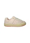 Date D. A.t. E. Woman Sneakers Light Pink Size 6.5 Leather In White