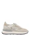 Date Athleta Laminated Platinum Sneakers In Multi