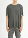 Daub Cotton T-shirt With Pocket In Green