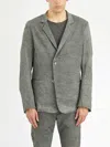 Daub Wrinkled Effect Cotton Jacket In Multi