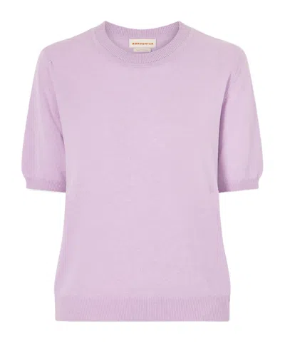 Daughter Cropped T-shirt In Gray