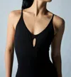 Daughter Lessons Core Bodysuit In Black In Black