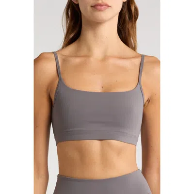 Daughter Lessons Core Sports Bra In Gray
