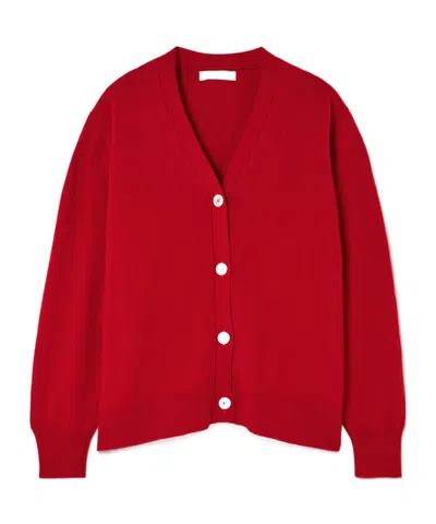 Daughter Wool Knitted Sweater In Red