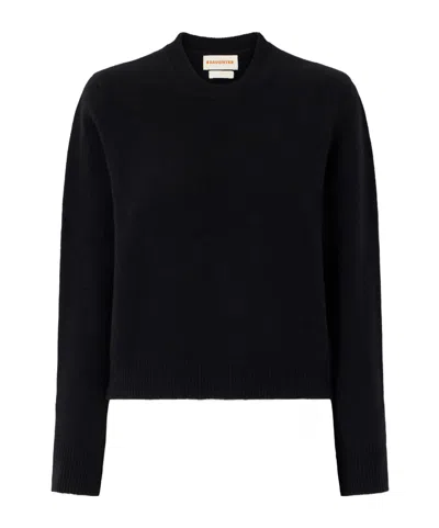 Daughter Wool Sweater In Black